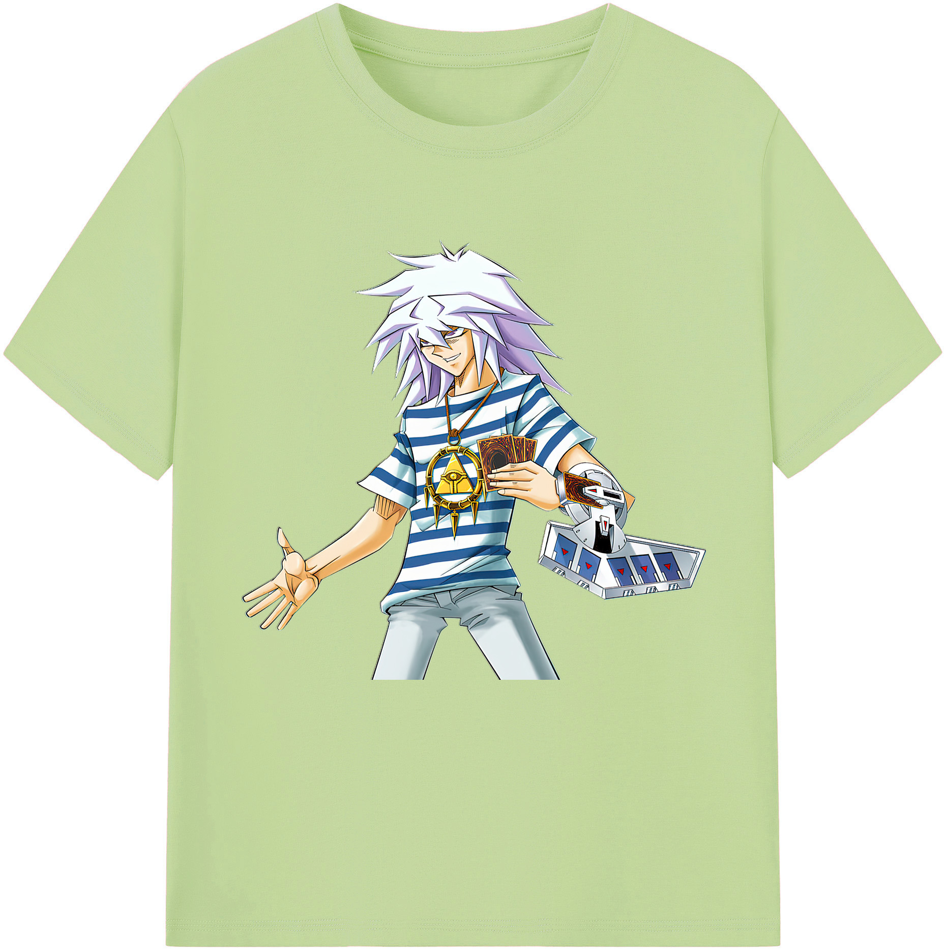 （画像用） 遊☆戯☆王 Yu-Gi-Oh! 綿100％半袖Tシャツ（フロントプリント）